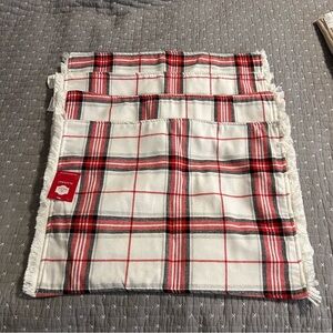 Holiday Plaid Placemat Set of 4 - NEW
